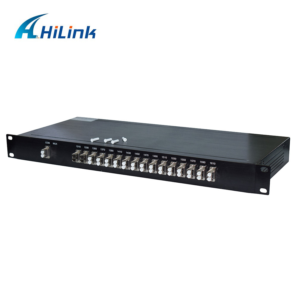 Standard Size 1U 19" Rack 16CH Passive CWDM Module 1270-1610nm CWDM Mux Demux