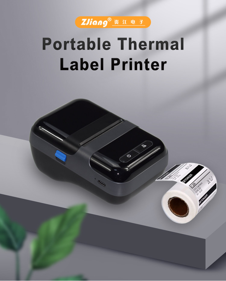 2inch Portable Wireless Thermal Mini Label Printer Shipping Exrpress Warehouse USB BT