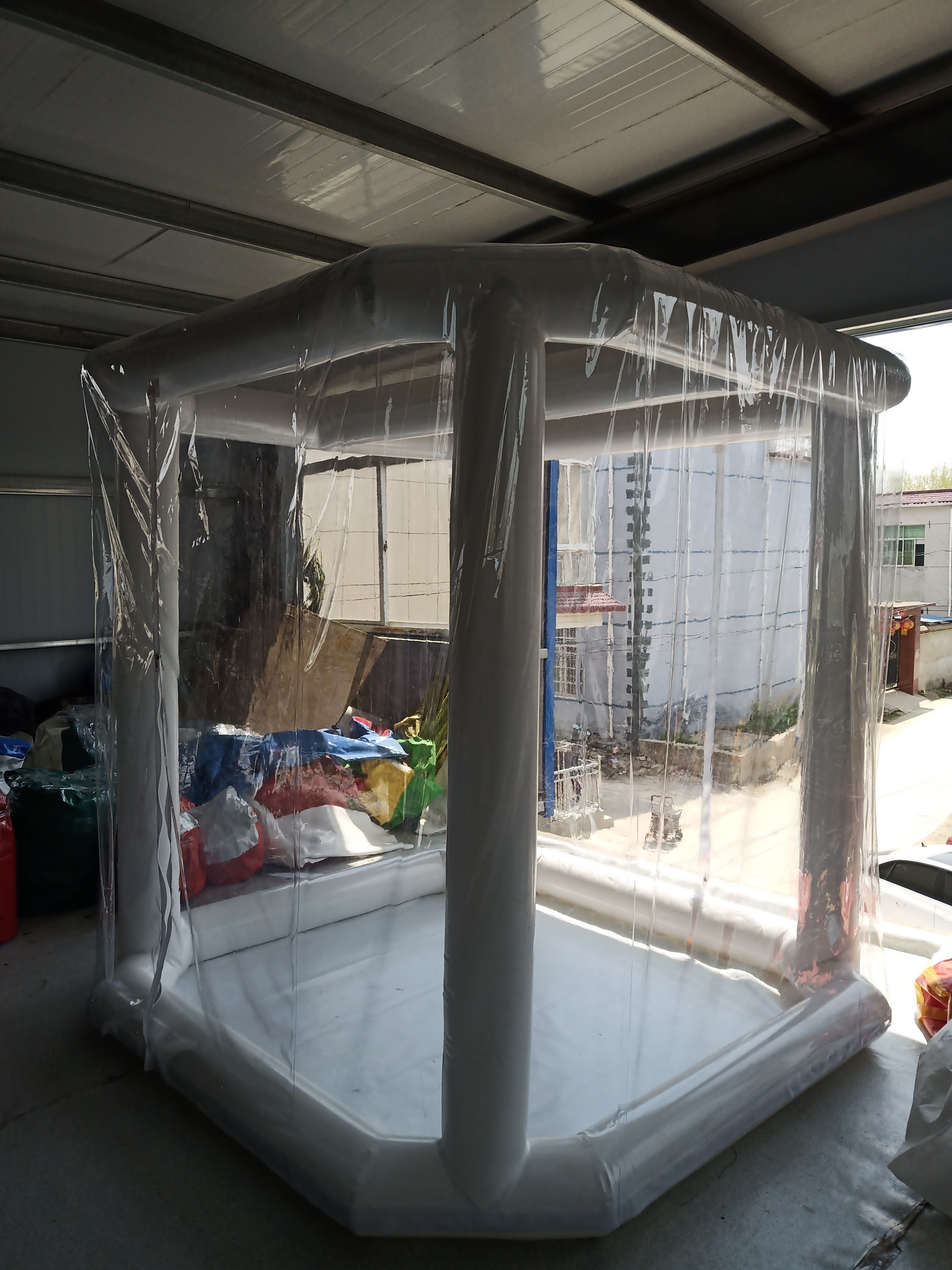 Emergency Medical Disinfection 2.5M*2.5M*2.5M Inflatable Bubble Tent Inflatable Bubble Tent