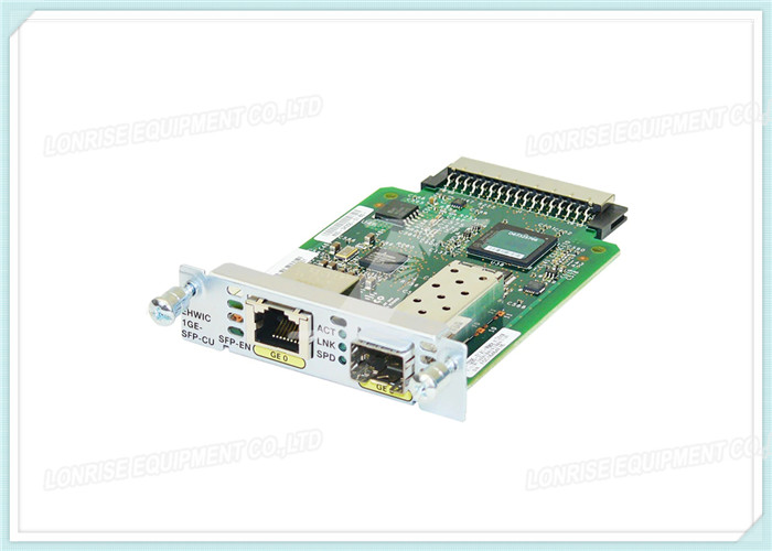 EHWIC-1GE-SFP-CU High Speed Cisco Optical Transceiver WAN Interface For Gigabit Ethernet