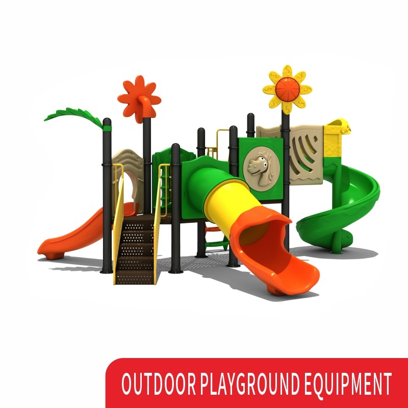 YST-222287 Custom Outdoor Playground Equipment With Slide For Kids