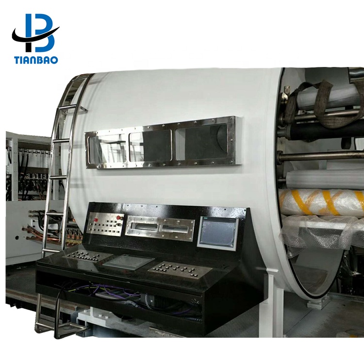 Aluminized Packaging Material Vacuum Metallizer with High Vacuum Diffusion Pump