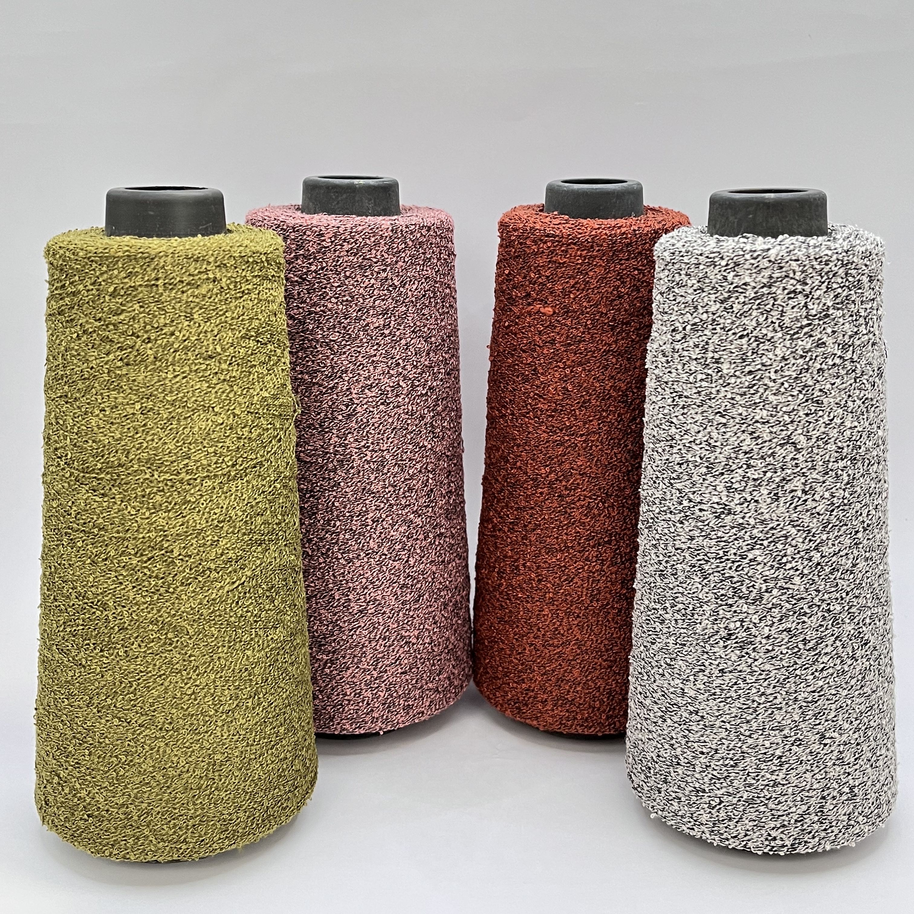 60 Colors Embroidery Loop Yarn 100 Polyester Yarn For Knitting