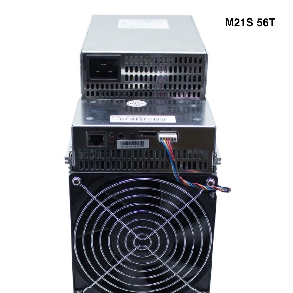 56th Coin Mining Equipment , MicroBT Whatsminer M21s Sha256 Mining Machine