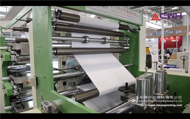 Stable Performance 69KW Notebook Making Machine Flexo Printing Production Line