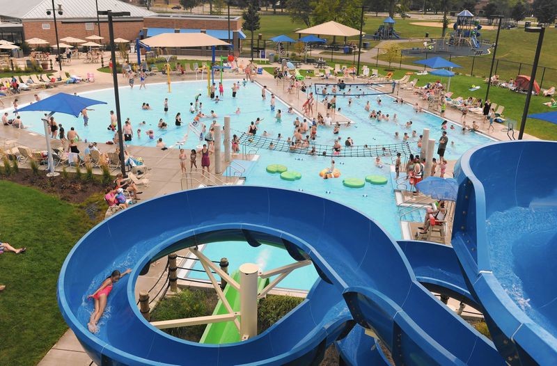 4 Riders Fiberglass Water Park Slide Outdoor Amusement Water Park Games Rides