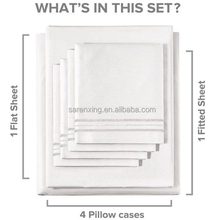 Picture Shows Sustainable Bamboo Bedding for a Silky and Comfortable Sleep Experience