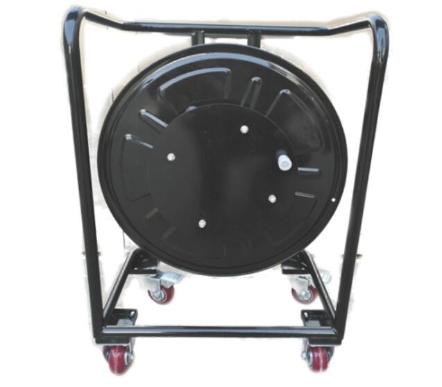Tactical Portable Optical Cable Reel Cart Drum Extension Cord Reel 3.6KM