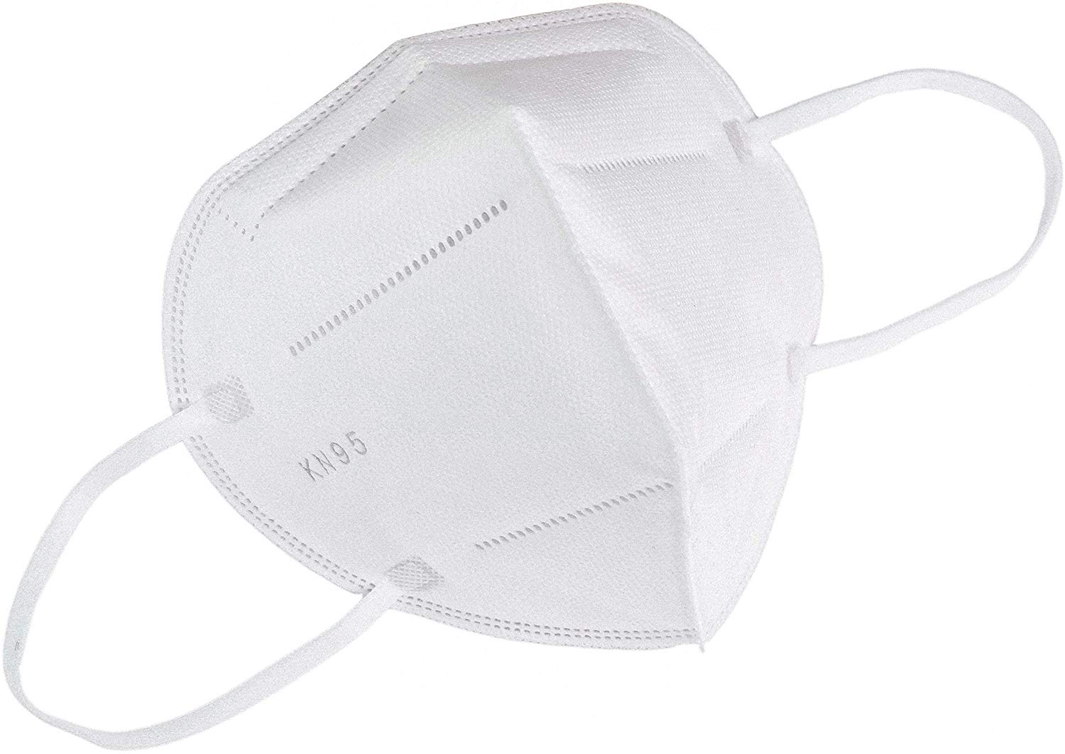Anti Virus Kn95 Face Mask / Disposable Earloop Face Mask High BFE Efficiency