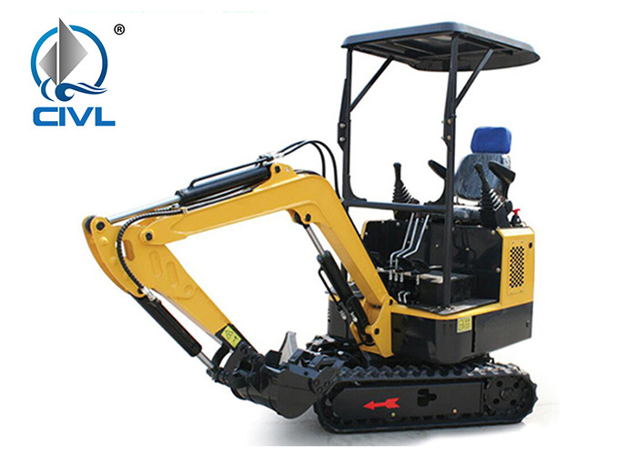 XE15E Hydraulic Crawler Excavator 0.044m³ for Construction in Yellow