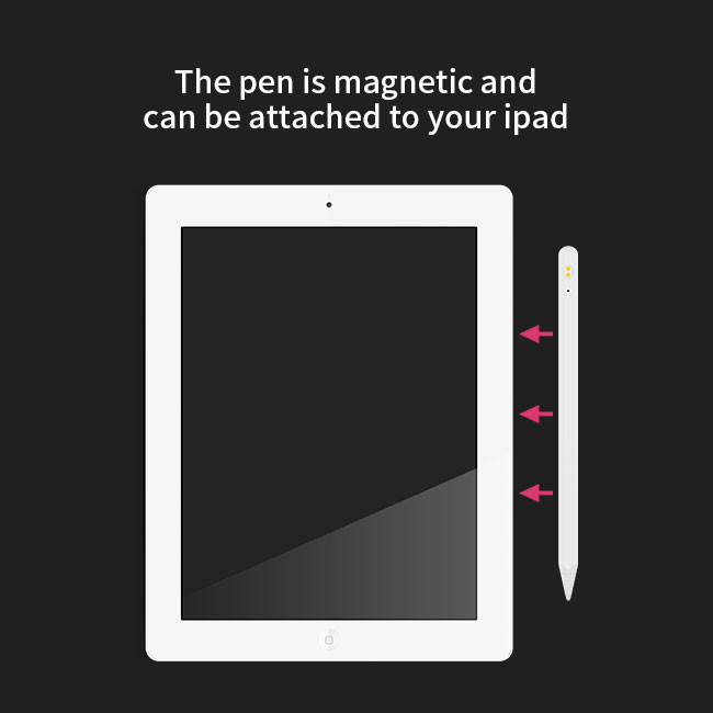 Tablet Digital Drawing Pen Smooth Glide Stylus Writting Palm Rejection Tilt Function