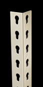 Fiberboard 4-5 Panels Rivet System Boltless Metal Shelving for Home