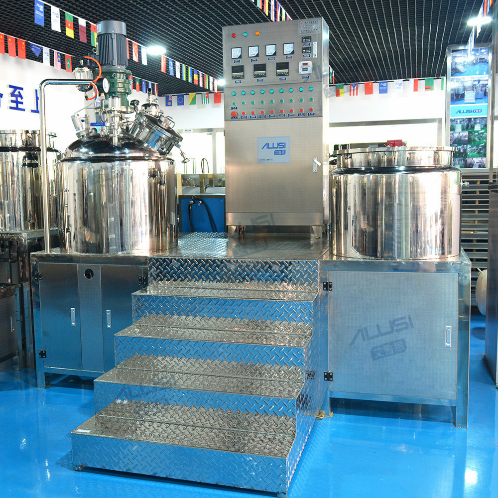 300L High Shear Emulsifier Mixer SUS304 SUS316 for Laboratory Cosmetic Cream