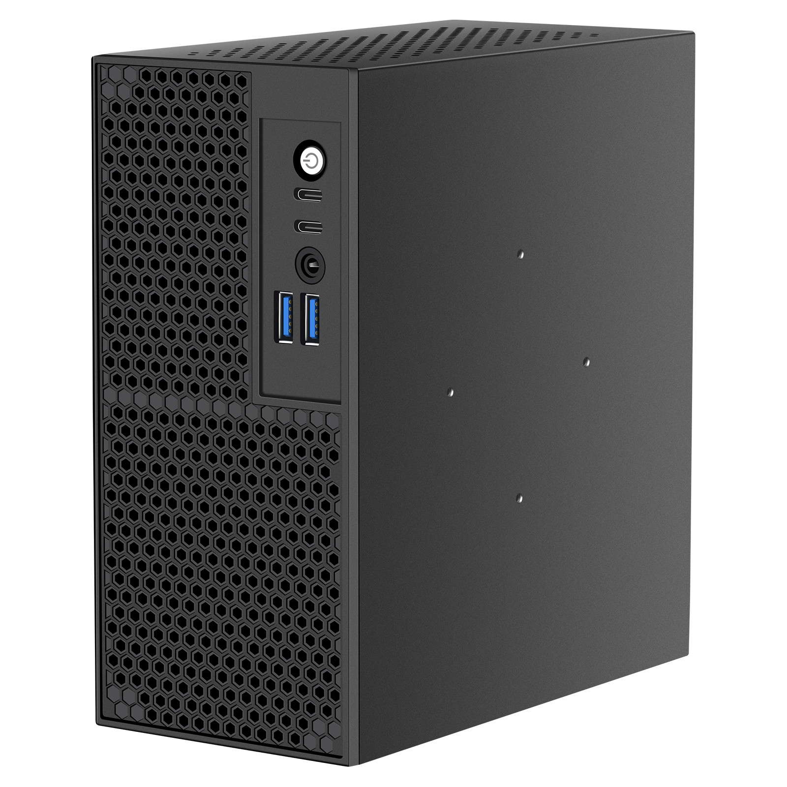 SFF PC B760 with 13th/14th CPU, Support 4 displays Win 11 Pro 8x USB, 1x COM