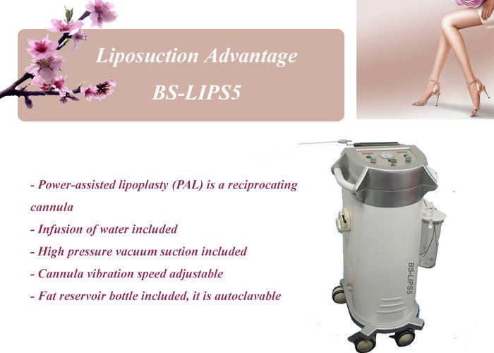 Low Noise Body Shaped Power Assisted Liposuction Equipment For Hospital