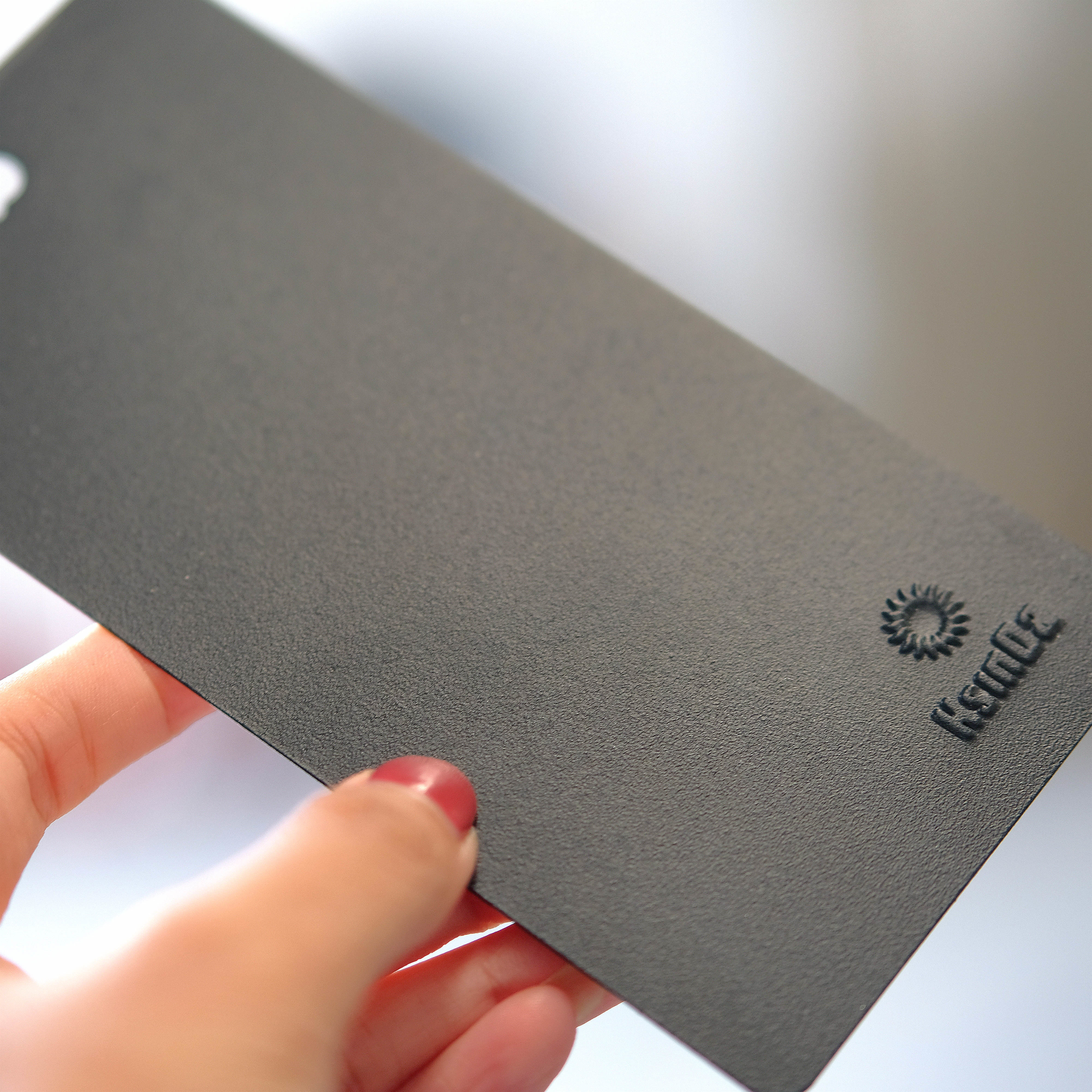 Black Color Sandy Powder Coating , Texture Electrostatic Spray Powder Coating