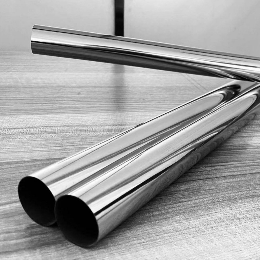 Laser Cutting Tubes 304 Stainless Steel Hollow Welded Decorative Cnc Laser Pipe Cutter