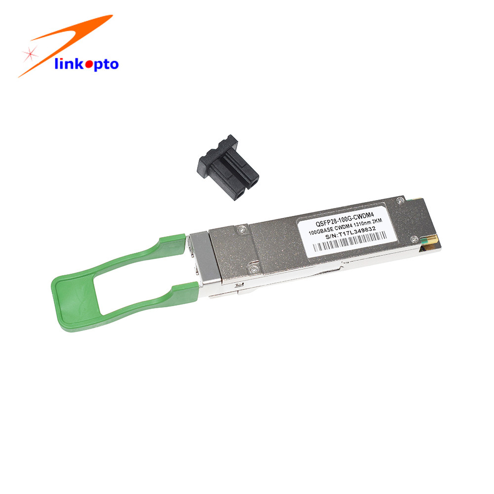10km LC 100G CWDM4 LR4 QSFP28 Transceiver module SMF Cable