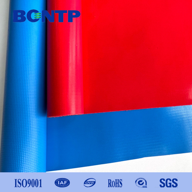 580gsm Waterproof PVC Tarpaulin With Polyester Coating Fabric