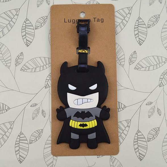 Factory customized travel accessories 3D pvc luggage tag