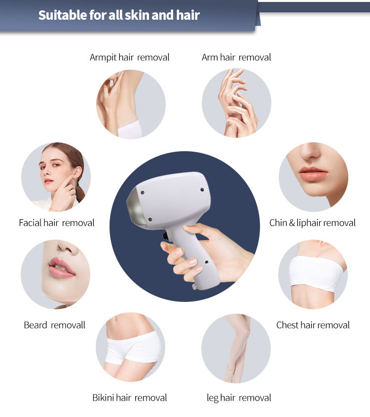 1200w/1600w Triple Wavelength Diode Laser Hair Removal Beauty Machine 755nm 808nm 1064nm
