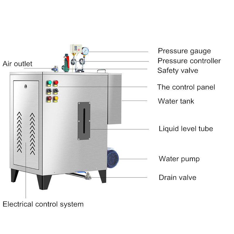 6kw 380V Automatic Mini Electric Steam Boiler For Industrial Use