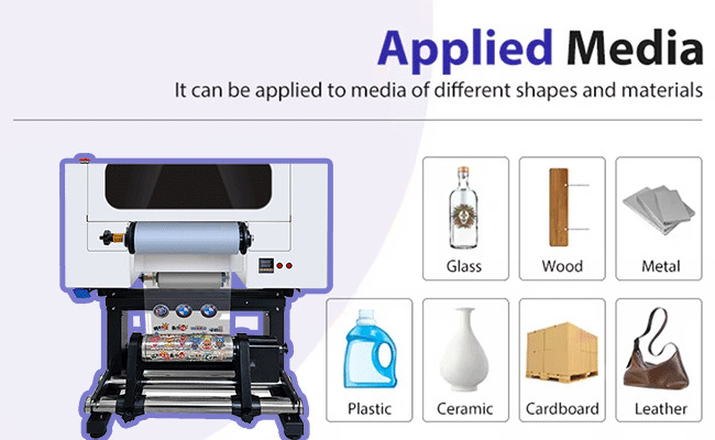 11.8 Inch 30cm XP600 UV DTF Printer Cup Wrap Stickers Printer Printing Machine