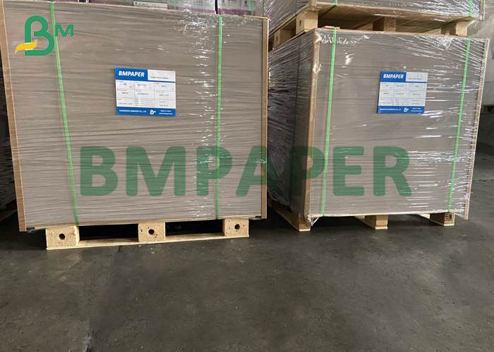 One Side Coated White Top Gray Back 500gsm High Thickness Duplex Board (4)
