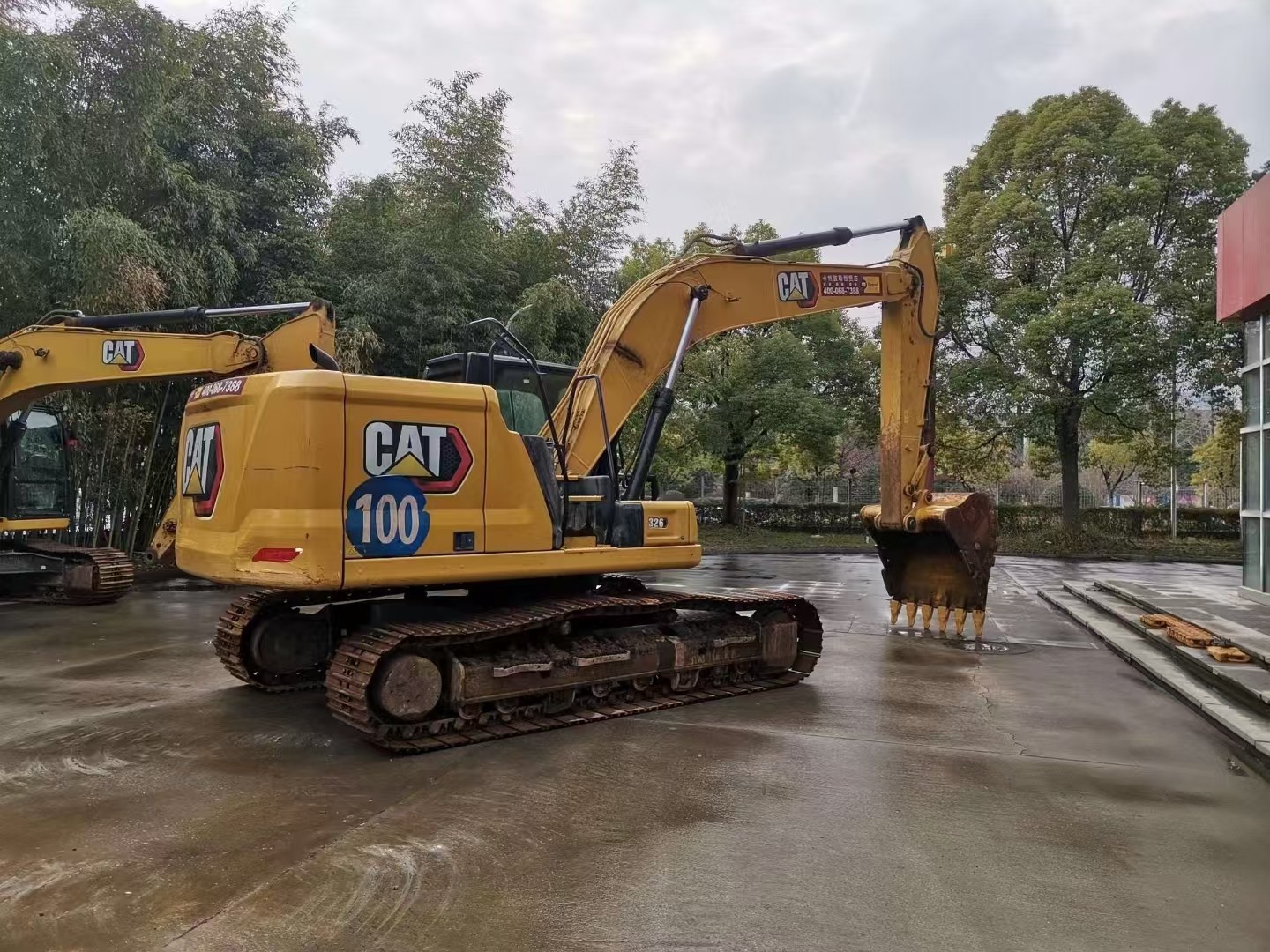 Produced In Japan Used CAT374D Excavator Ready From China