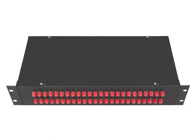 2U Optical Fiber Distribution Panel Box Enclosure Rack Mount Fc Adapter