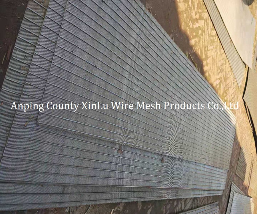 Customizable 3x4.6mm Support Wire V Wire Wire Wrapped Sceen Panel for Oil and Gas