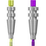 Iti Straumann Blx® Rb/Wb Impression Post Open Tray Transfer , Long , Guide Screw , L 24mm, titanium GR5 ELI