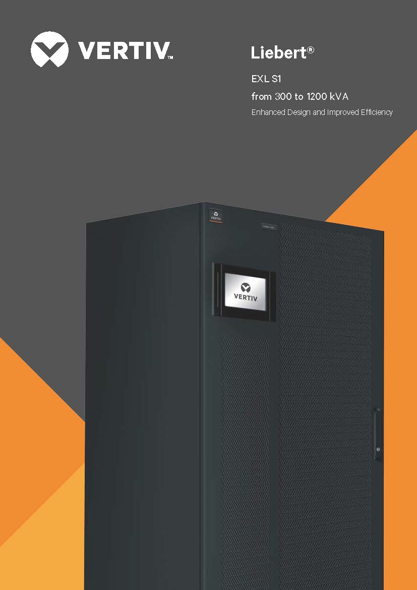 3 Phase 500kva 600KVA Pure Sine Wave Vertiv Liebert EXL UPS for Industrial ONLINE UPS