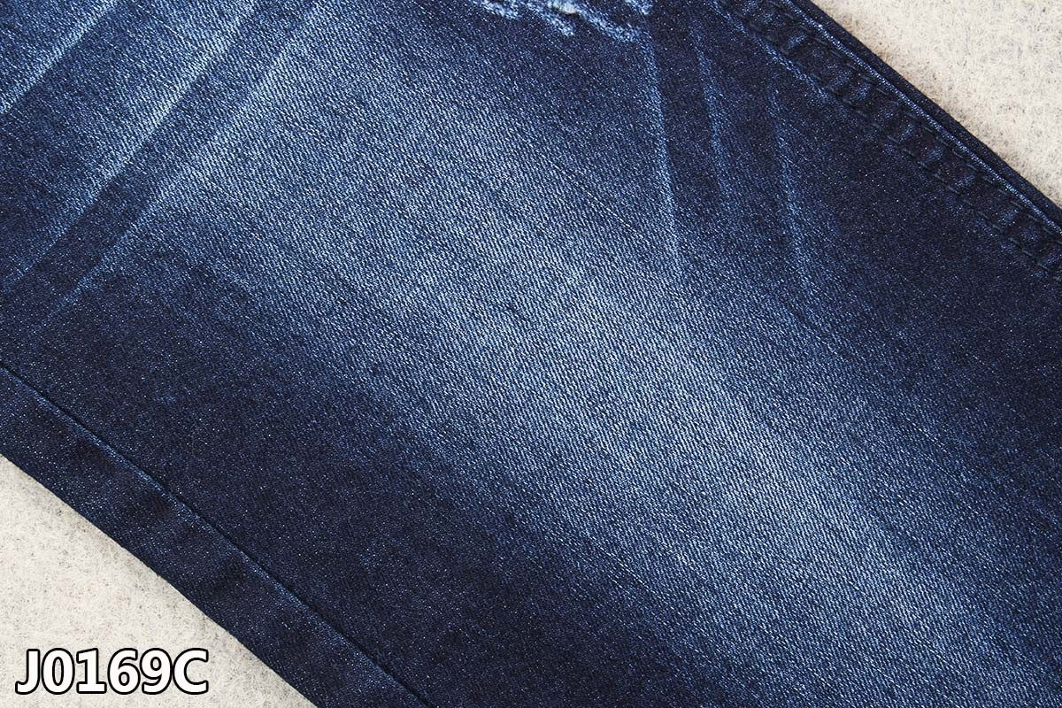 Super Cool Mint Denim Twill Fabric Antibacterial 9oz Lightweight