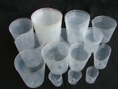 Custom food grade plant grow container root pot with base for wholesales