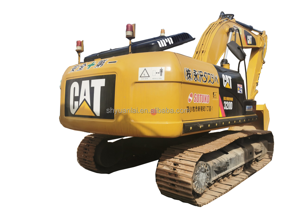 CAT320D-1 Excavator Year 2019 Original Color Strong Power And Soft Steel Design
