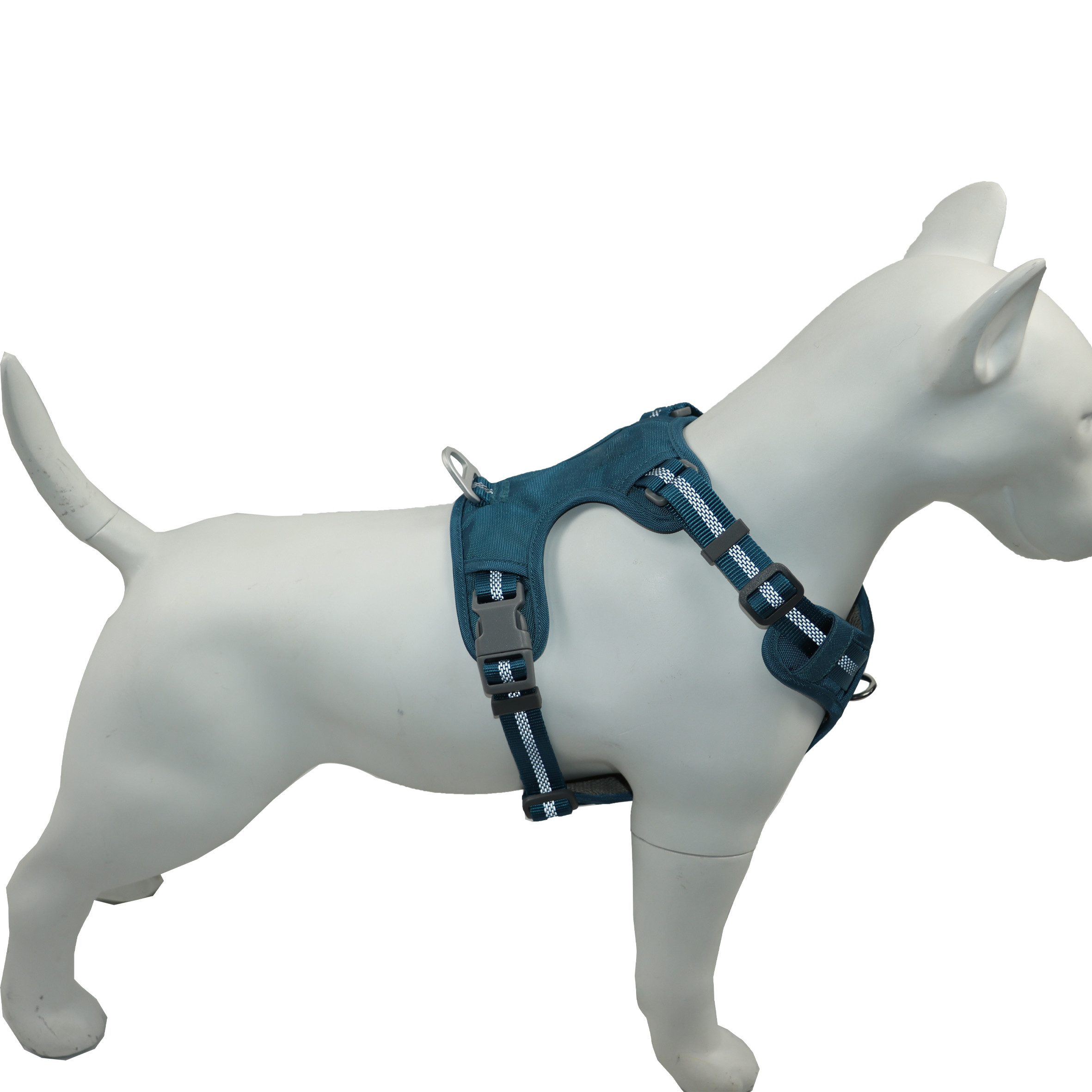 Custom Chew Proof X Back Dog Harness Strap For Bike Riding Ergonomic Waterproof