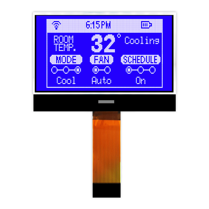 128X64 Monochrome COG LCD Module 3.3V MCU8080 ST7567 HTG12864T