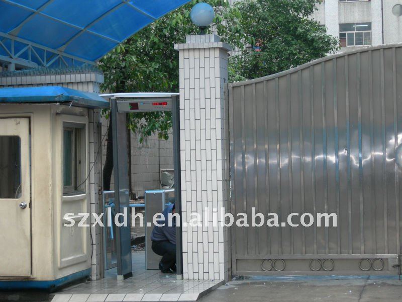 6 zone Metal Detector Door Econocial Style Model XLD-II