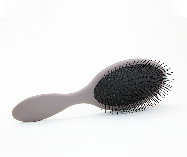 Plastic Handle Hair Paddle Brush Wet And Dry Message Detangling Hair Brush