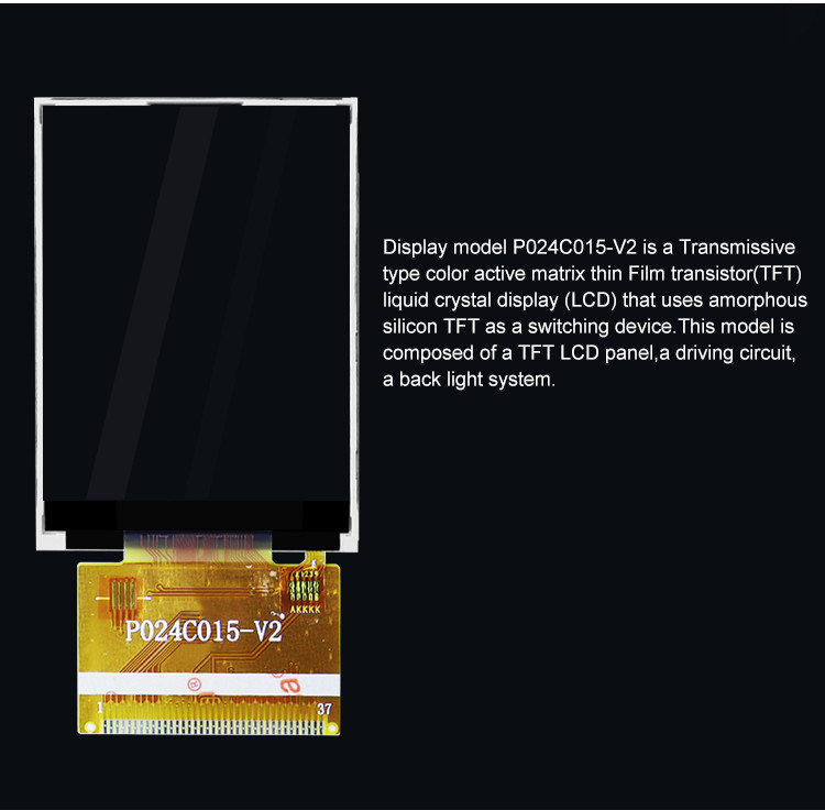 Polcd 240X320 2.4 inch Tft Lcd Display SPI Interface Industrial Touch Screen