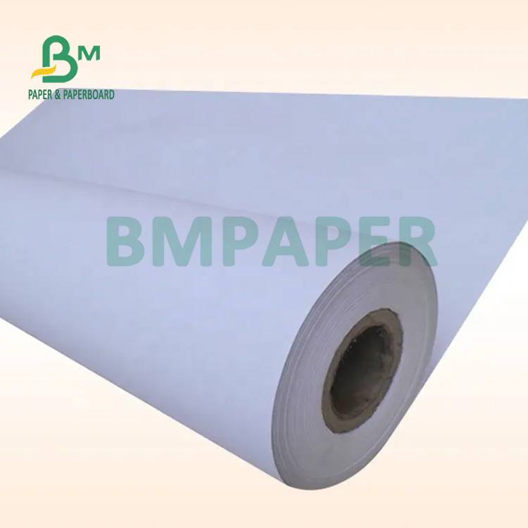 80gsm Good Printability Smooth White Roll Premium CAD Bond Paper 