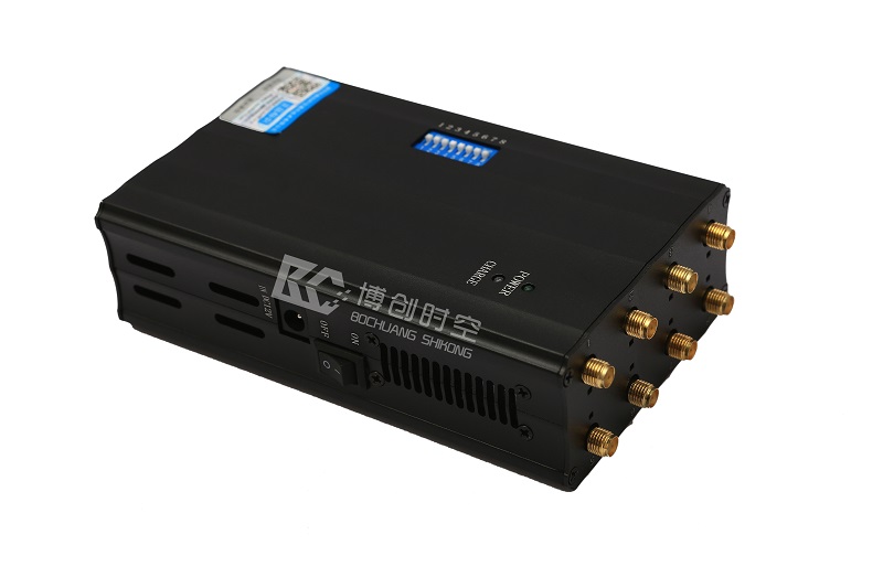 8 frequency band handheld mobile phone signal masker GSM DCS 3G 4G mobile phone jammer WiFi Lojack GPS jammer