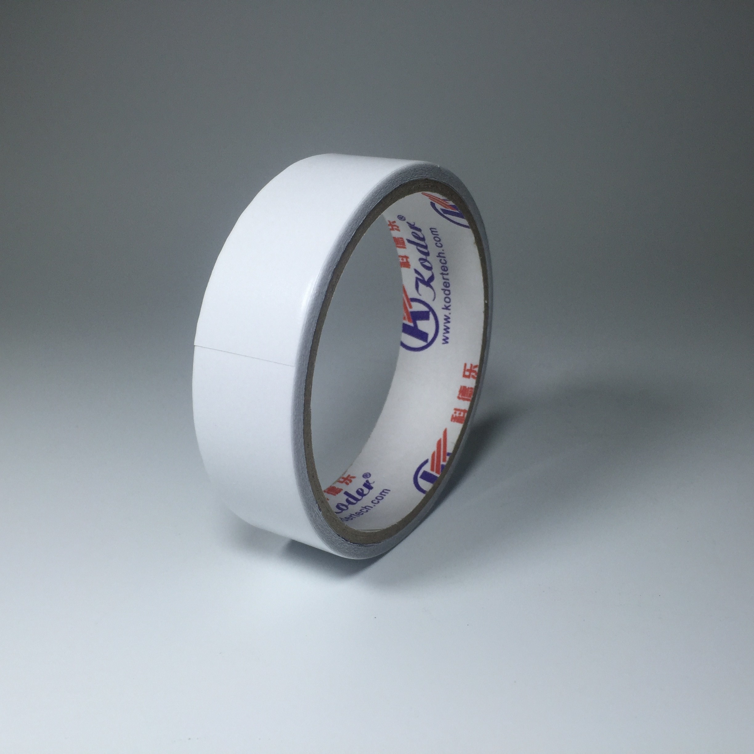 Clear Double Sided Hotmelt Two Sided Adhesive Tape With White Liner