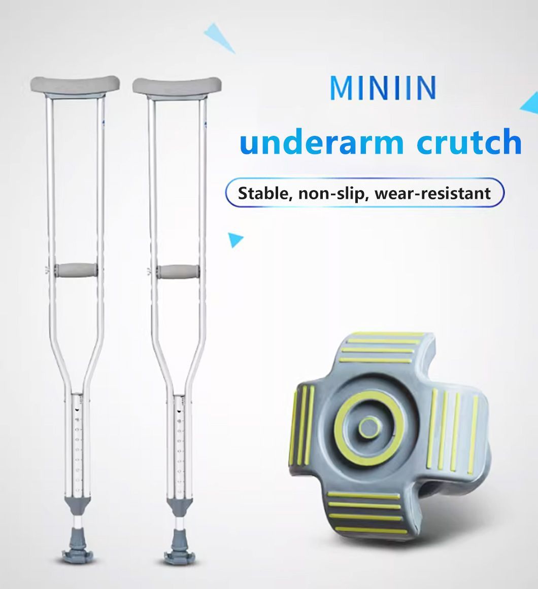 Most Sold Products Aluminum Alloy Disabled Walking Crutches for Old