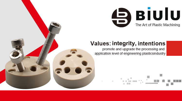 Custom High Pricesion Ceramic Peek Machining 0.01mm Tolerance OEM / ODM