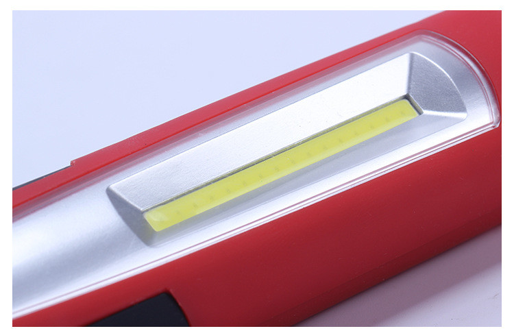 ABS Material Red Handheld LED Work Lights With Strong Magnet 230V Charger
