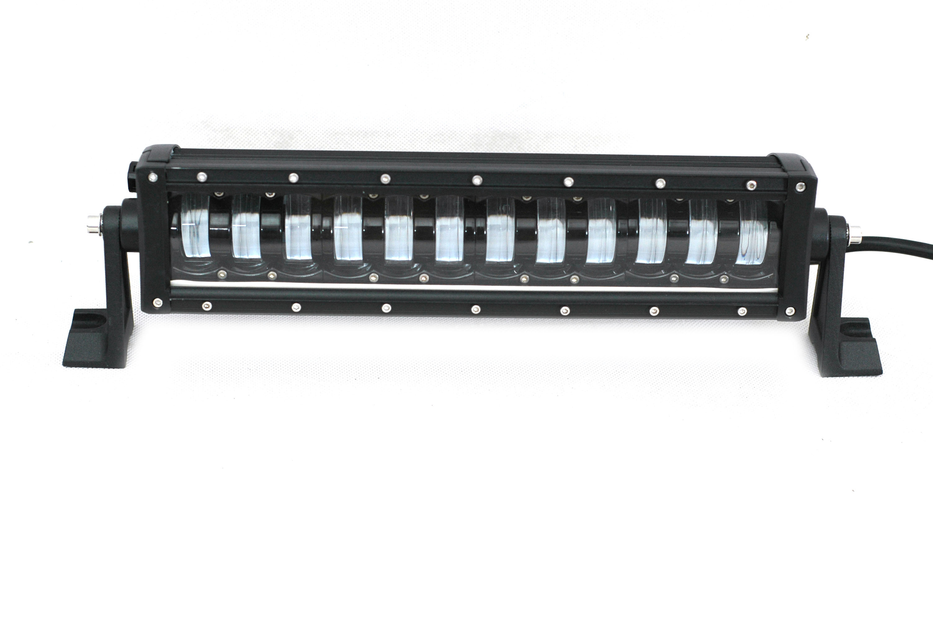 Waterproof Offroad LED Working Light Bar Toughed Glass Lens Material With Diecast Aluminum Housing