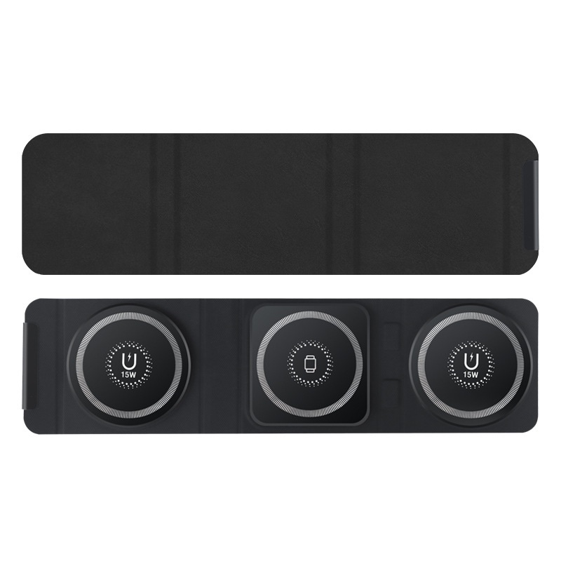 OEM ODM Multi Function Integrated 3 In 1 Foldable Wireless Charger