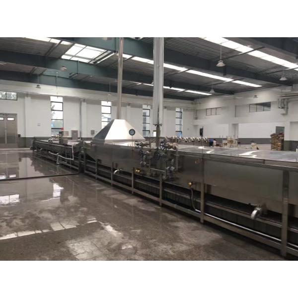 Stainless Steel 304 Potato Chips Making Machine Semi - Automatic 380v 38kw 100 - 200kg / H